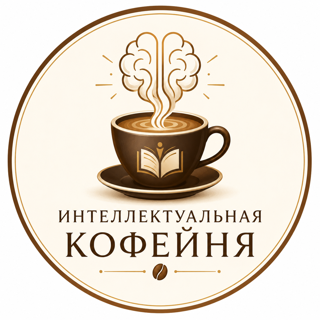 Логотип Интеллектуальной кофейни